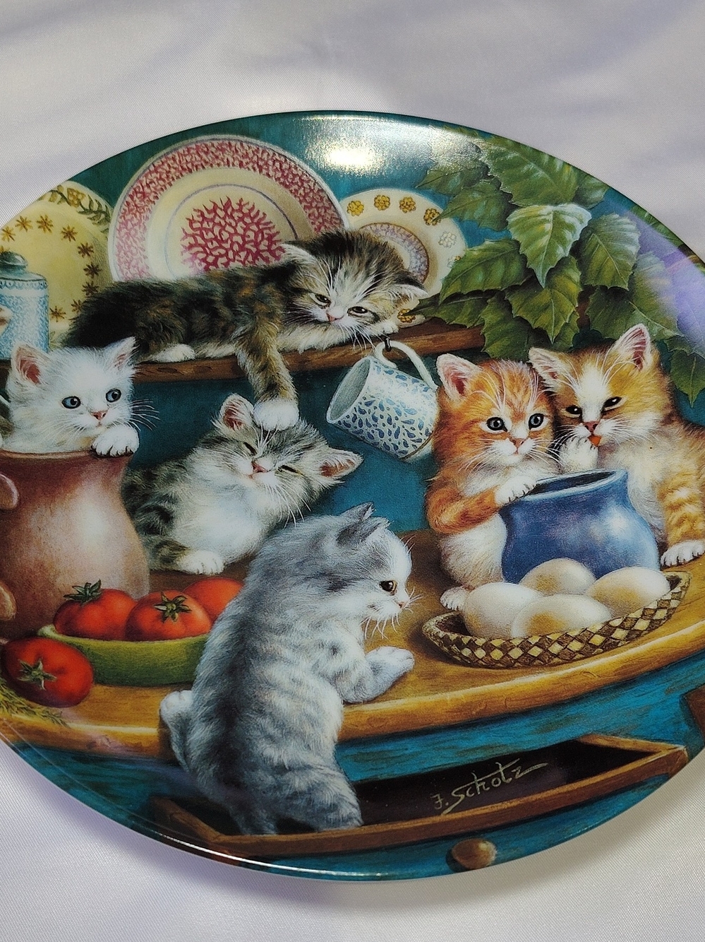 " Kitchen Capers " Decorative Kitchen Plate